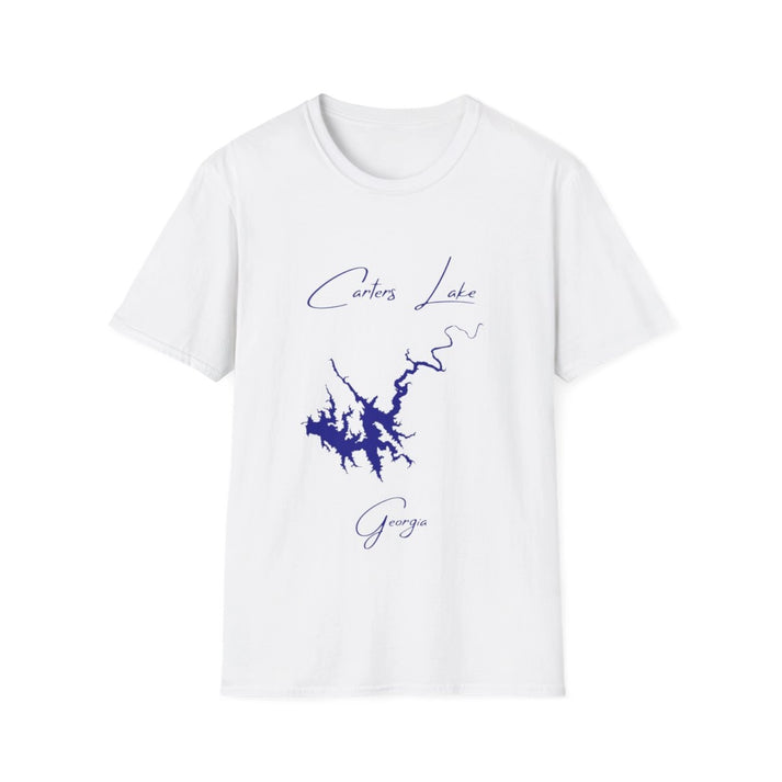 Georgia  Carters  Lake  T-shirt  front  position  view  from  front  white.webp