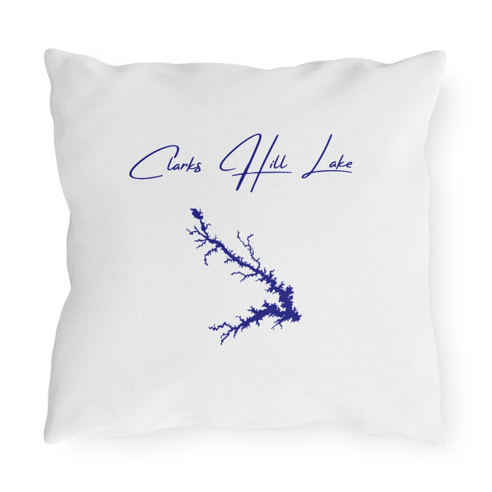 Georgia  Clarks  Hill  Lake  Outdoor  Pillow  back  position  view  from  back  16  x  16.webp