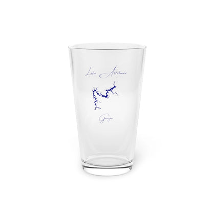 Georgia  Lake  Allatoona  16oz  Pint  Glass  front  position  view  from  front  16oz.webp