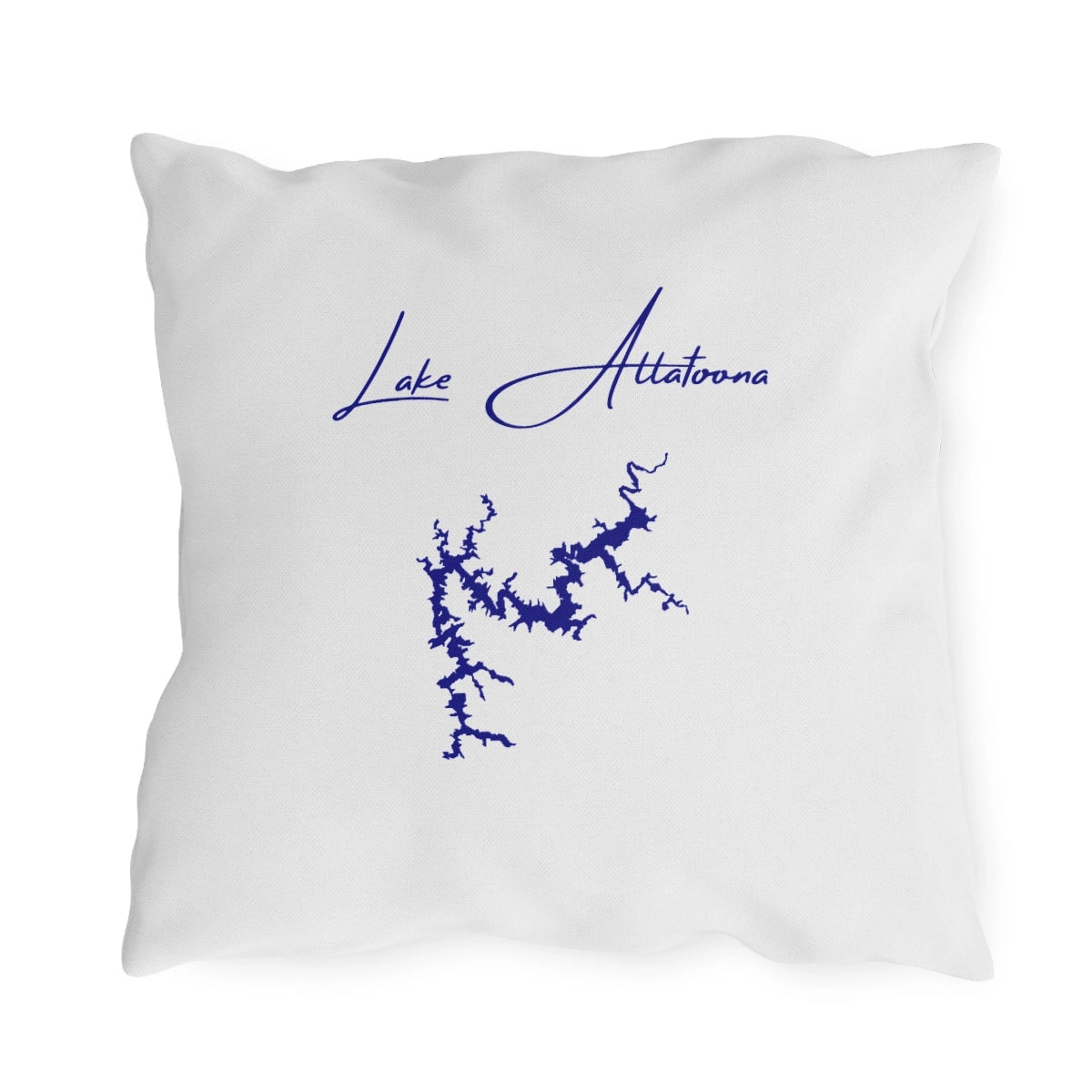 Georgia  Lake  Allatoona  Outdoor  Pillow  back  position  view  from  back  18  x  18.webp