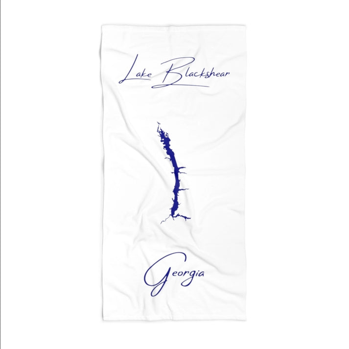 Georgia  Lake  Blackshear  Beach  Towel  front  position  view  from  front  36  x  72.webp