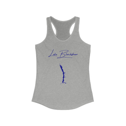 Georgia  Lake  Blackshear  Racerback-Tank  front  position  view  from  front  heather  grey.webp