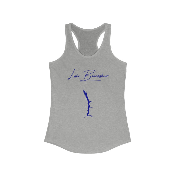 Georgia  Lake  Blackshear  Racerback-Tank  front  position  view  from  front  heather  grey.webp