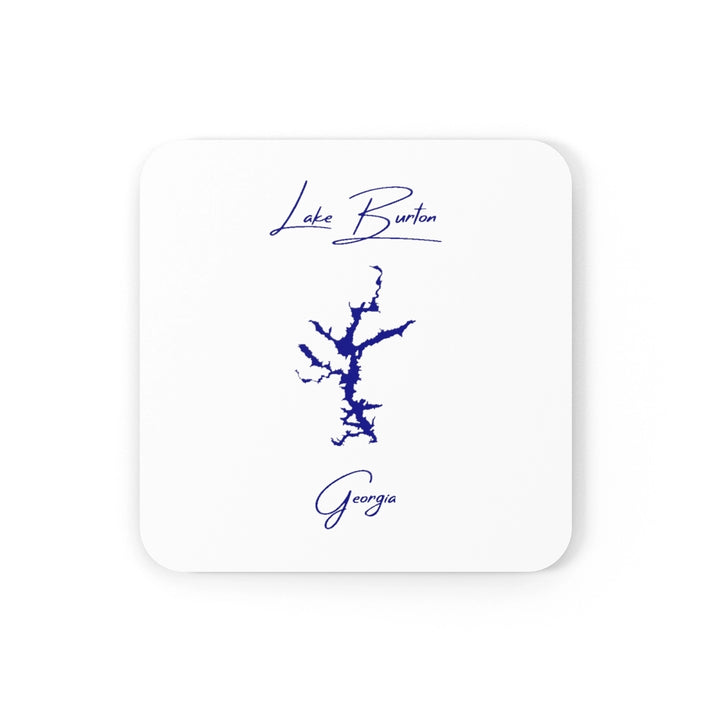 Georgia  Lake  Burton  Coaster  Set  front  position  view  from  front  3.75  x  3.75.webp