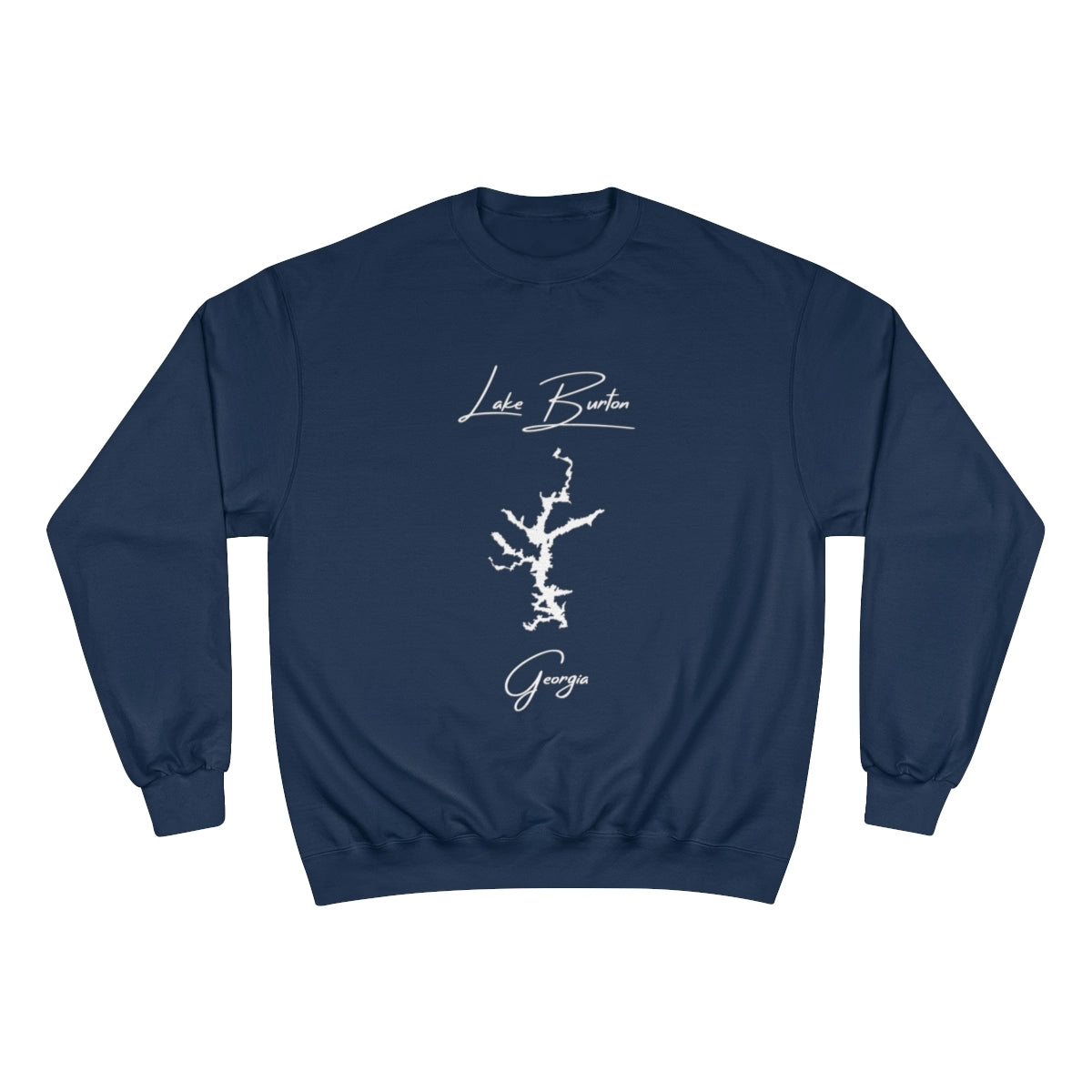 Georgia  Lake  Burton  Sweatshirt  front  position  view  from  front  navy.webp