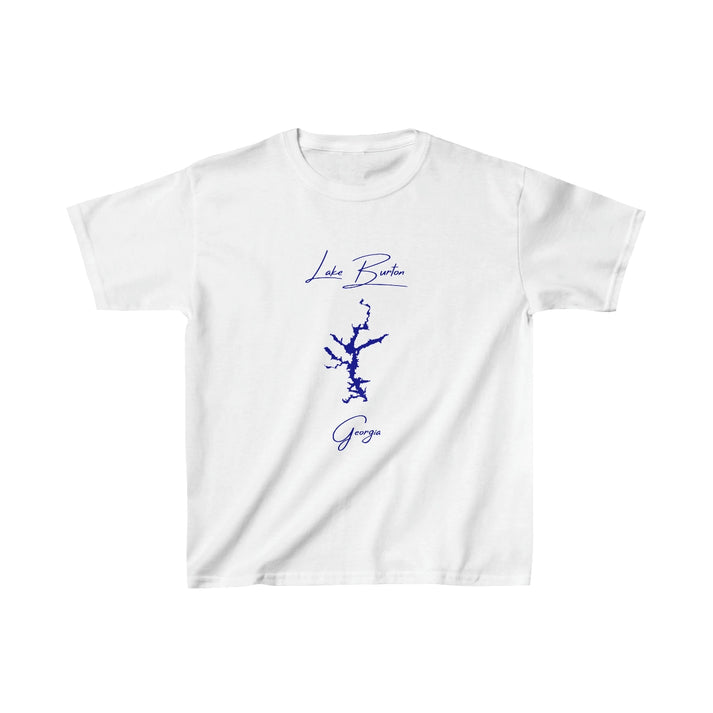 Georgia  Lake  Burton  Youth  T-shirt  front  position  view  from  front  white.webp