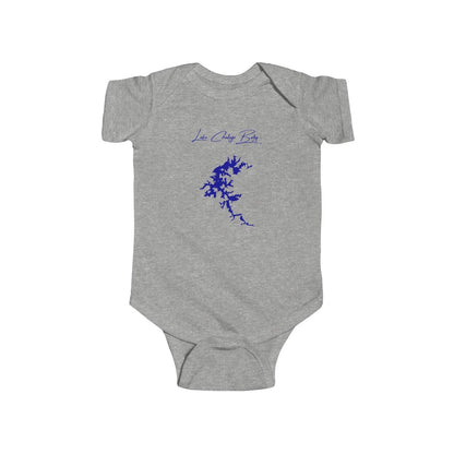 Georgia  Lake  Chatuge  Onesie  front  position  view  from  front  heather.webp