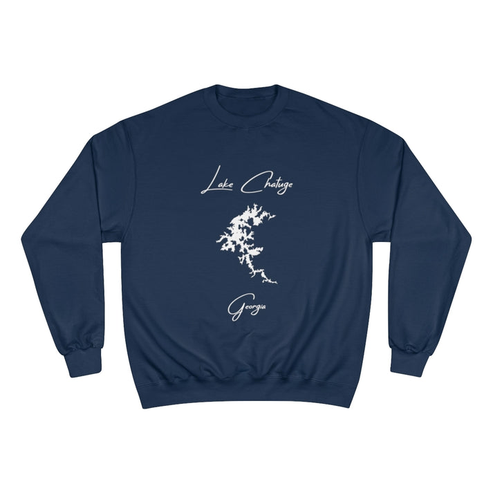 Georgia  Lake  Chatuge  Sweatshirt  front  position  view  from  front  navy.webp