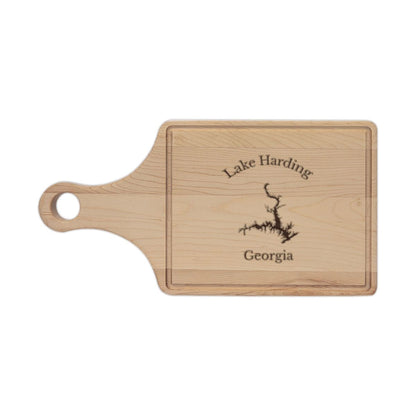 Georgia  Lake  Harding  Engraved  Cutting  Board  front  position  view  from  front  maple.webp