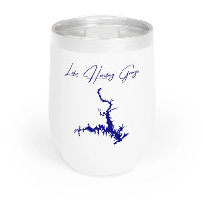 Georgia  Lake  Harding  Wine  Tumbler  front  position  view  from  front  white.webp