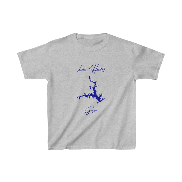 Georgia  Lake  Harding  Youth  T-shirt  front  position  view  from  front  sport  grey.webp