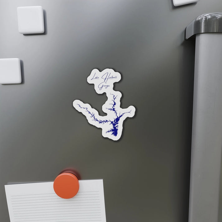 Georgia  Lake  Hartwell  Die  Cut  Magnet  front  position  view  from  context-1  4  x  4.webp