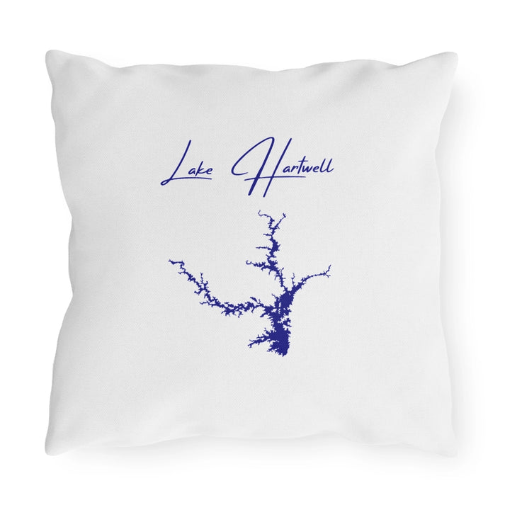 Georgia  Lake  Hartwell  Outdoor  Pillow  back  position  view  from  back  16  x  16.webp