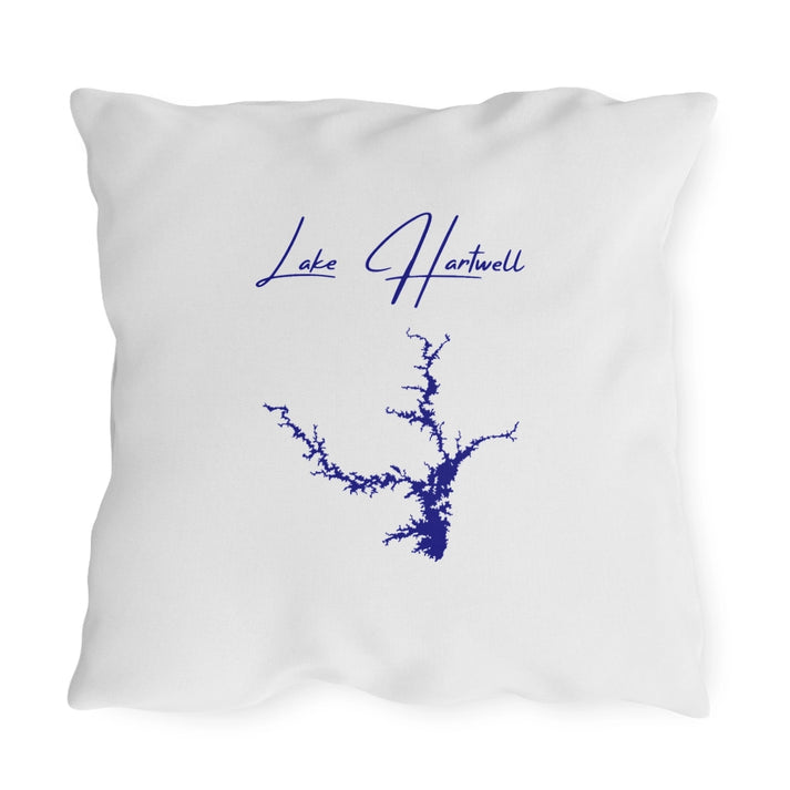 Georgia  Lake  Hartwell  Outdoor  Pillow  back  position  view  from  back  20  x  20.webp