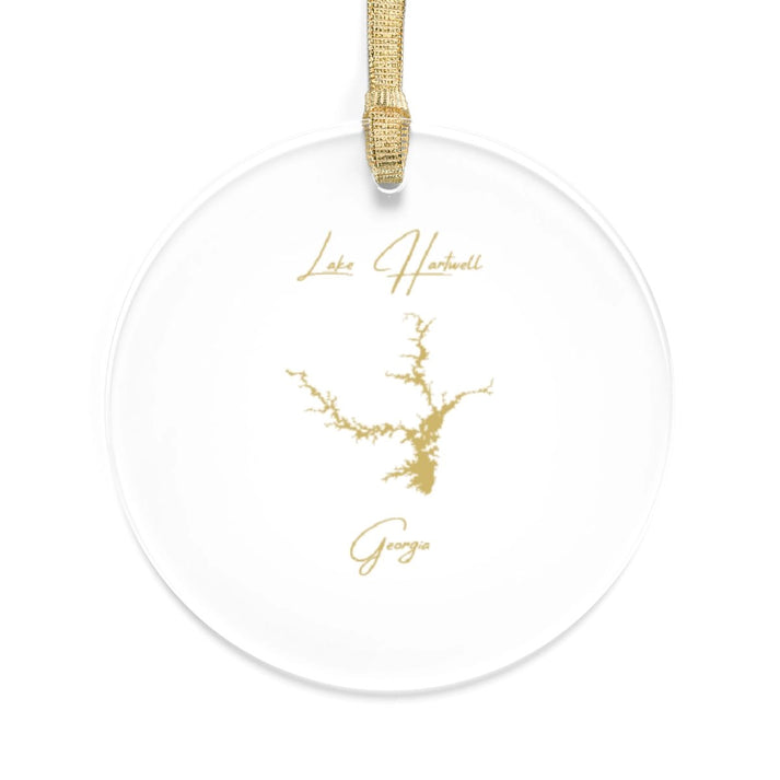 Georgia  Lake  Hartwell  Tree  Ornament  other  position  view  from  front  round.webp