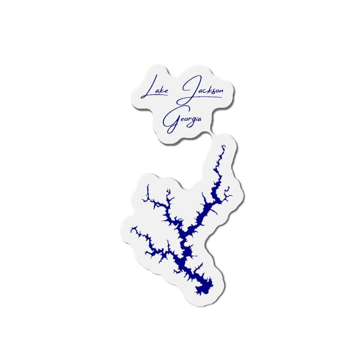 Georgia  Lake  Jackson  Die  Cut  Magnet  front  position  view  from  front  4  x  4.webp