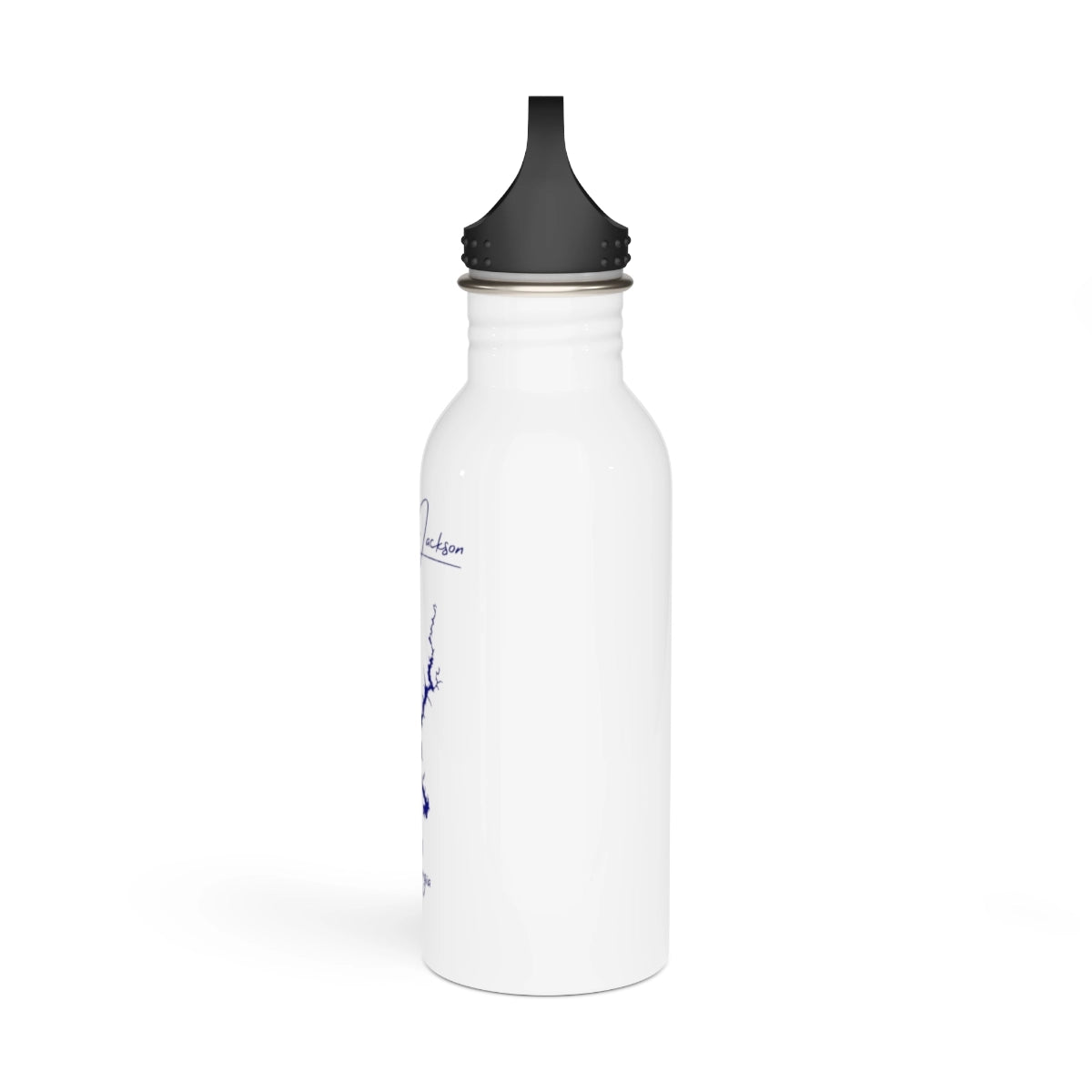 Georgia  Lake  Jackson  Water  bottle  other  position  view  from  right  white.webp