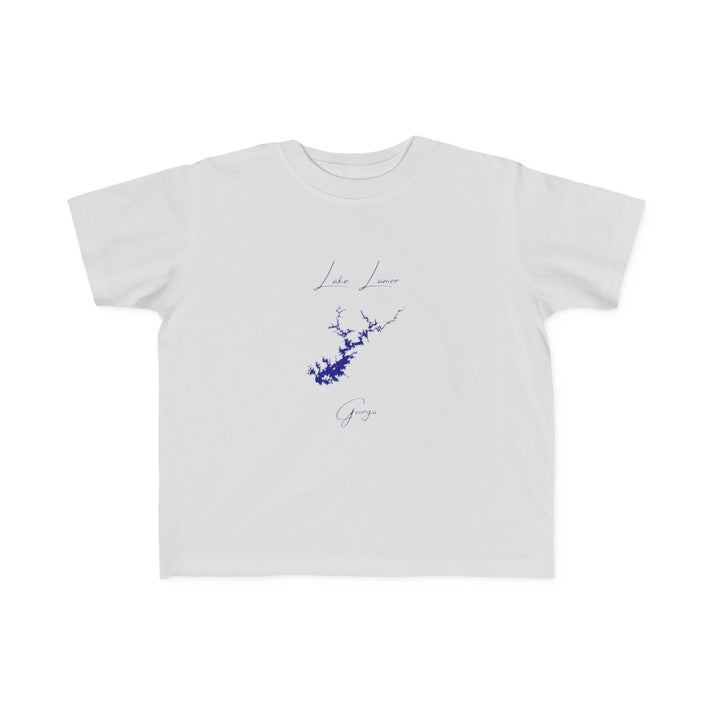 Georgia  Lake  Lanier  Toddler  T-shirt  front  position  view  from  front  silver.webp