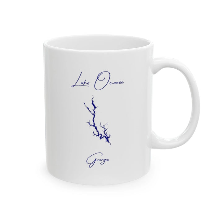 Georgia  Lake  Oconee  Ceramic  Mug  other  position  view  from  right  11oz.webp