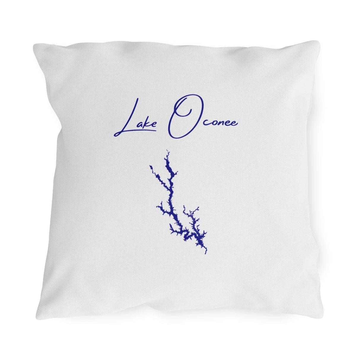 Georgia  Lake  Oconee  Outdoor  Pillow  front  position  view  from  front  18  x  18.webp