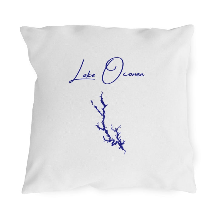 Georgia  Lake  Oconee  Outdoor  Pillow  front  position  view  from  front  18  x  18.webp