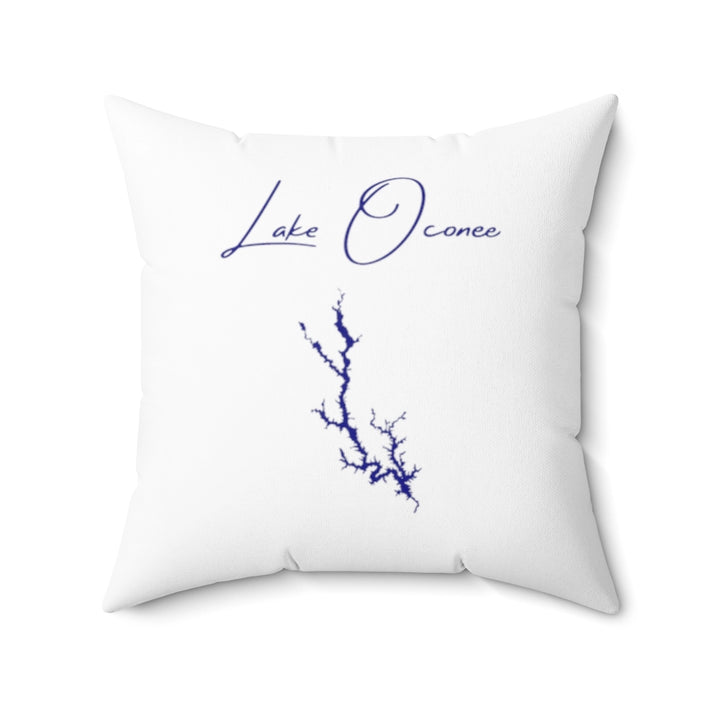 Georgia  Lake  Oconee  Pillow  front  position  view  from  back  20  x  20.webp