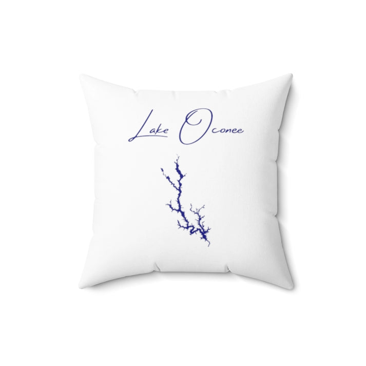 Georgia  Lake  Oconee  Pillow  front  position  view  from  front  16  x  16.webp