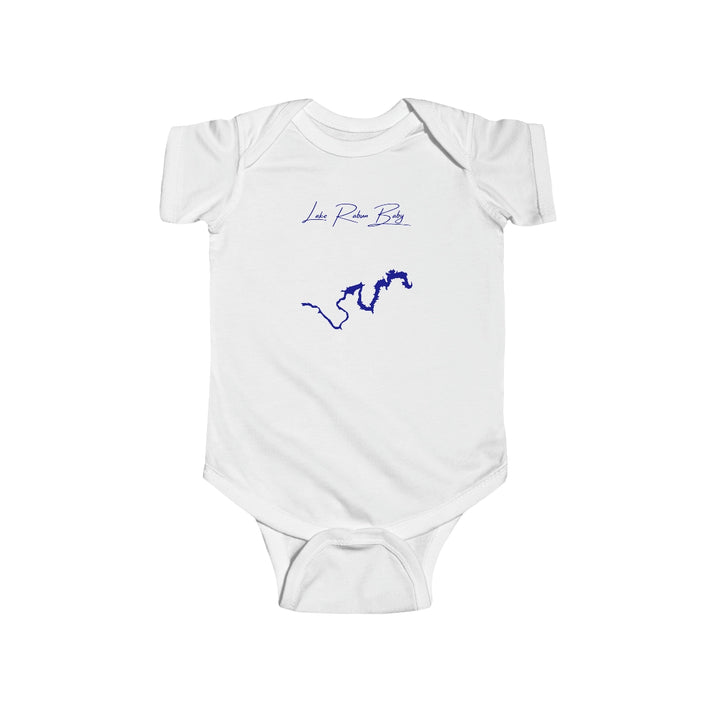 Georgia  Lake  Rabun  Onesie  front  position  view  from  front  white.webp