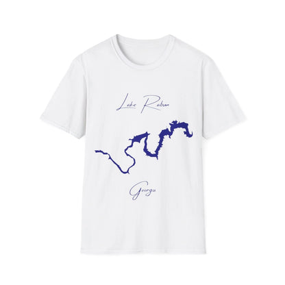 Georgia  Lake  Rabun  T-shirt  front  position  view  from  front  white.webp