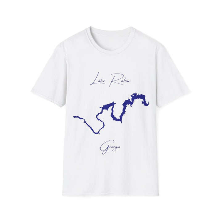 Georgia  Lake  Rabun  T-shirt  front  position  view  from  front  white.webp