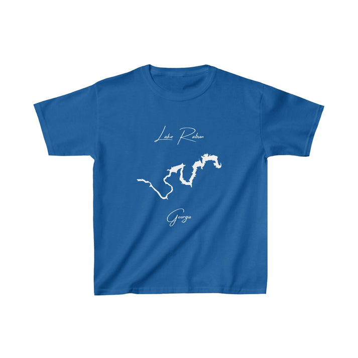 Georgia  Lake  Rabun  Youth  T-shirt  front  position  view  from  front  royal.webp