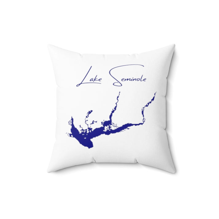 Georgia  Lake  Seminole  Pillow  front  position  view  from  back  16  x  16.webp