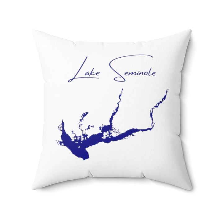 Georgia  Lake  Seminole  Pillow  front  position  view  from  back  20  x  20.webp