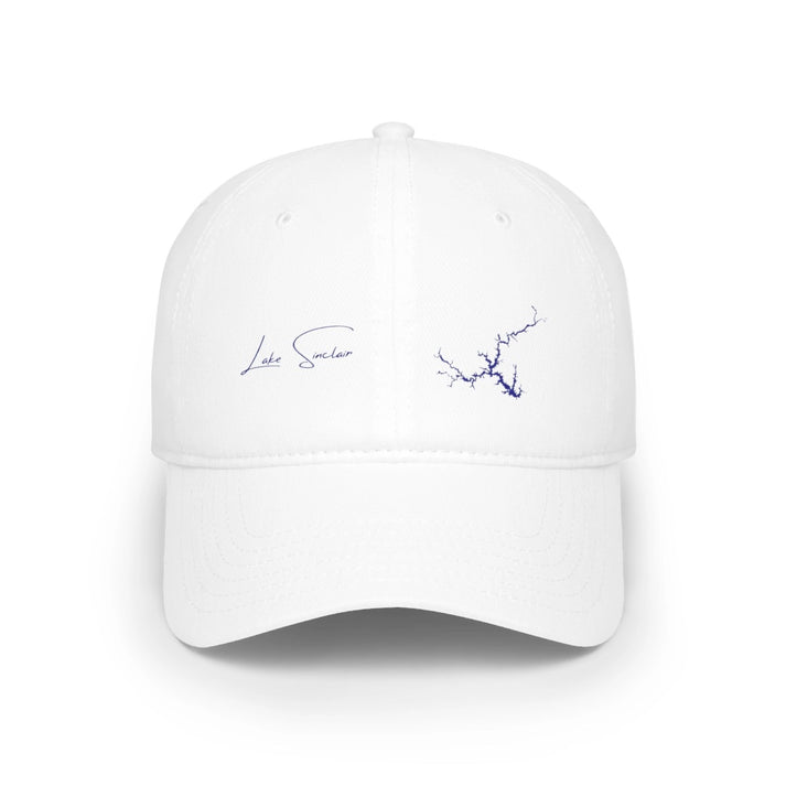 Georgia  Lake  Sinclair  Baseball  Cap  front  position  view  from  front  one  size.webp