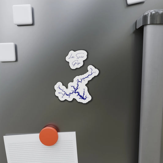 Georgia  Lake  Sinclair  Die  Cut  Magnet  front  position  view  from  context-1  4  x  4.webp