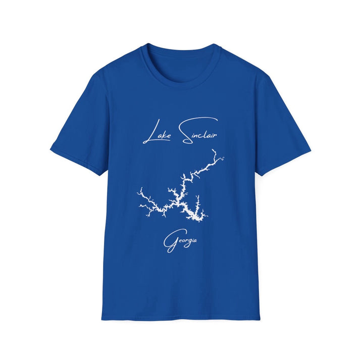 Georgia  Lake  Sinclair  T-shirt  front  position  view  from  front  royal.webp