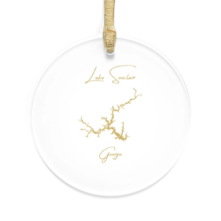 Georgia  Lake  Sinclair  Tree  Ornament  other  position  view  from  front  round.webp