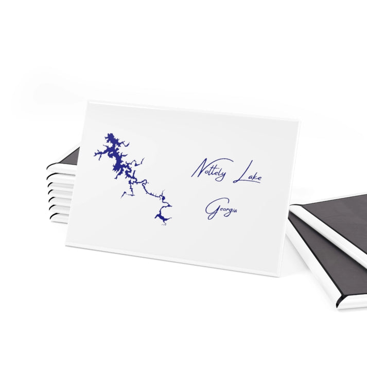 Georgia  Nottely  Lake  Magnet  front  position  view  from  set  2  x  3.webp