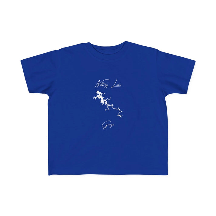 Georgia  Nottely  Lake  Toddler  T-shirt  front  position  view  from  front  royal.webp