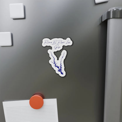 Georgia  Richard  B.  Russell  Lake  Die  Cut  Magnet  front  position  view  from  context-1  4  x  4.webp