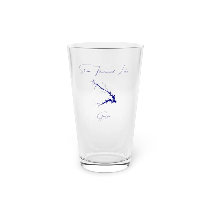 Georgia  Strom  Thurmond  Lake  16oz  Pint  Glass  front  position  view  from  front  16oz.webp