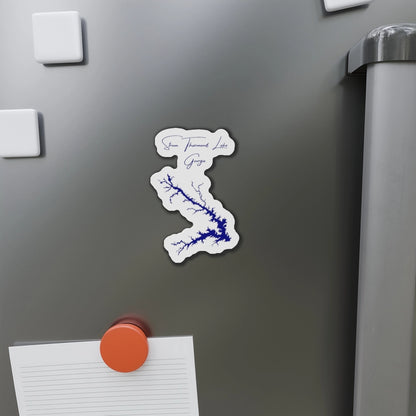 Georgia  Strom  Thurmond  Lake  Die  Cut  Magnet  front  position  view  from  context-1  4  x  4.webp