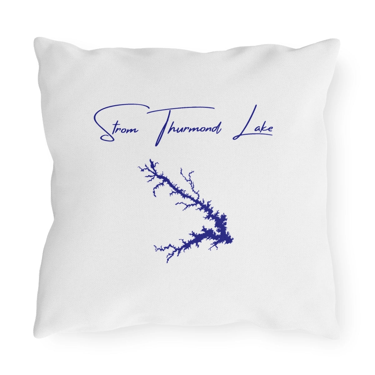 Georgia  Strom  Thurmond  Lake  Outdoor  Pillow  back  position  view  from  back  16  x  16.webp