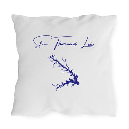 Georgia  Strom  Thurmond  Lake  Outdoor  Pillow  back  position  view  from  back  20  x  20.webp