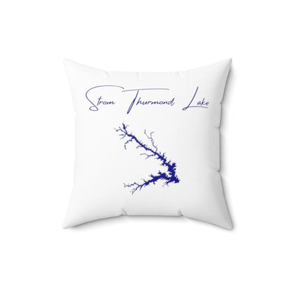 Georgia  Strom  Thurmond  Lake  Pillow  front  position  view  from  back  16  x  16.webp