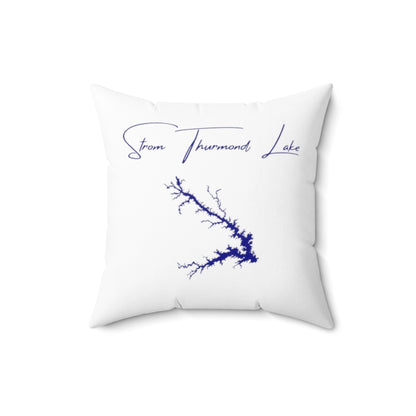 Georgia  Strom  Thurmond  Lake  Pillow  front  position  view  from  front  16  x  16.webp