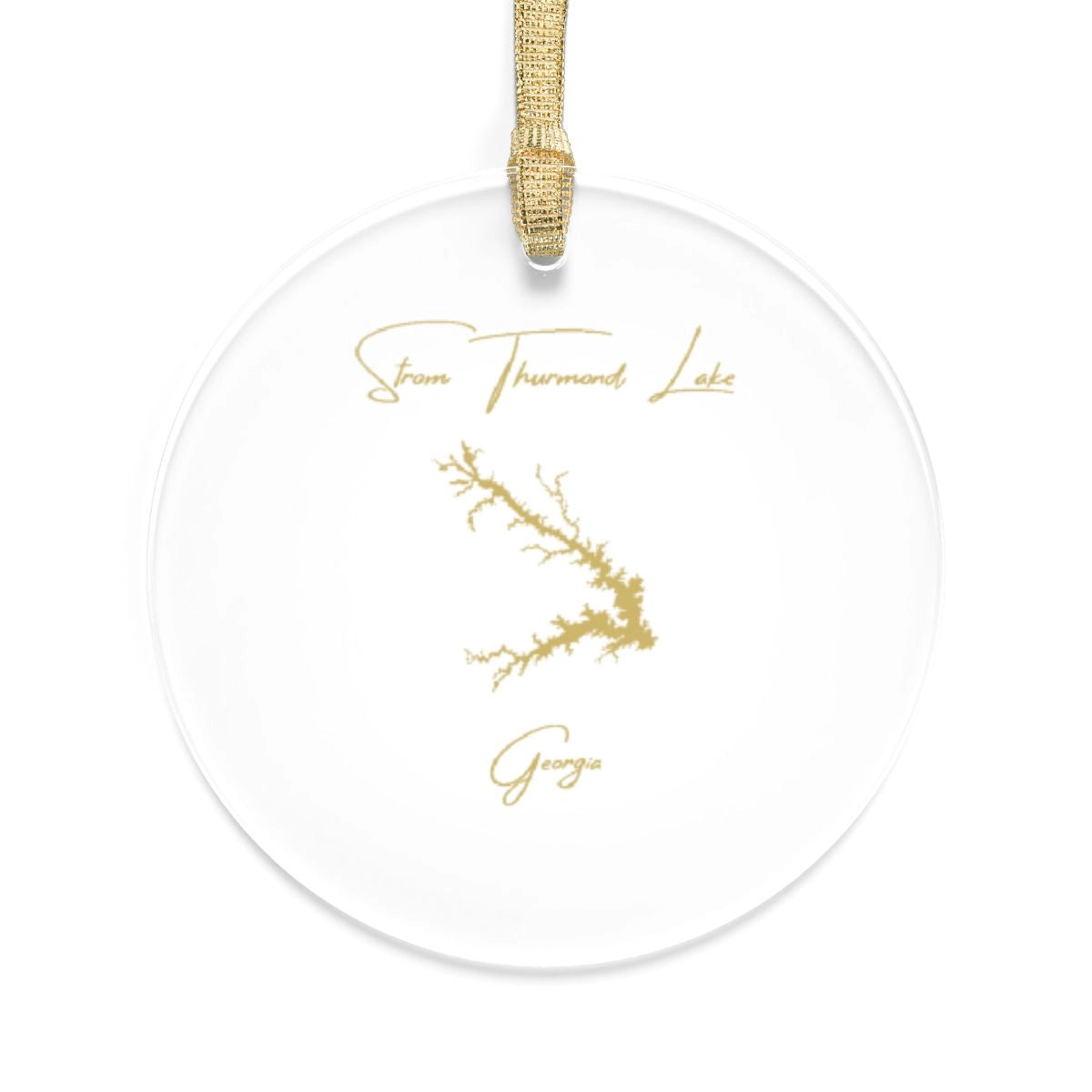 Georgia  Strom  Thurmond  Lake  Tree  Ornament  other  position  view  from  front  round.webp