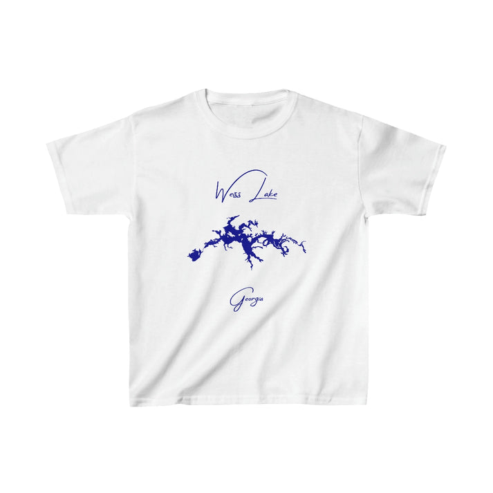 Georgia  Weiss  Lake  Youth  T-shirt  front  position  view  from  front  white.webp