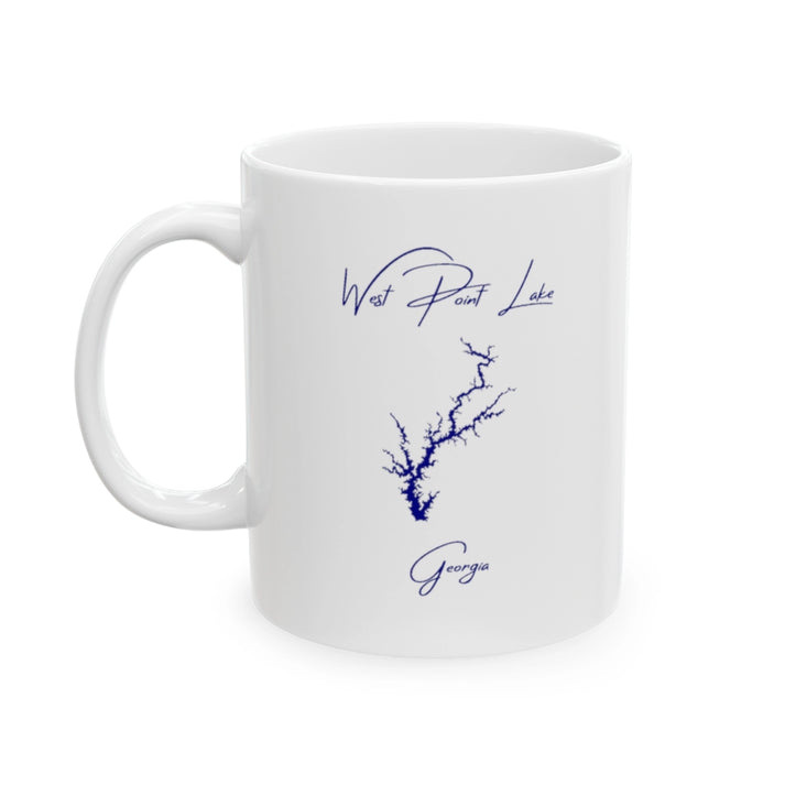 Georgia  West  Point  Lake  Ceramic  Mug  other  position  view  from  left  11oz.webp