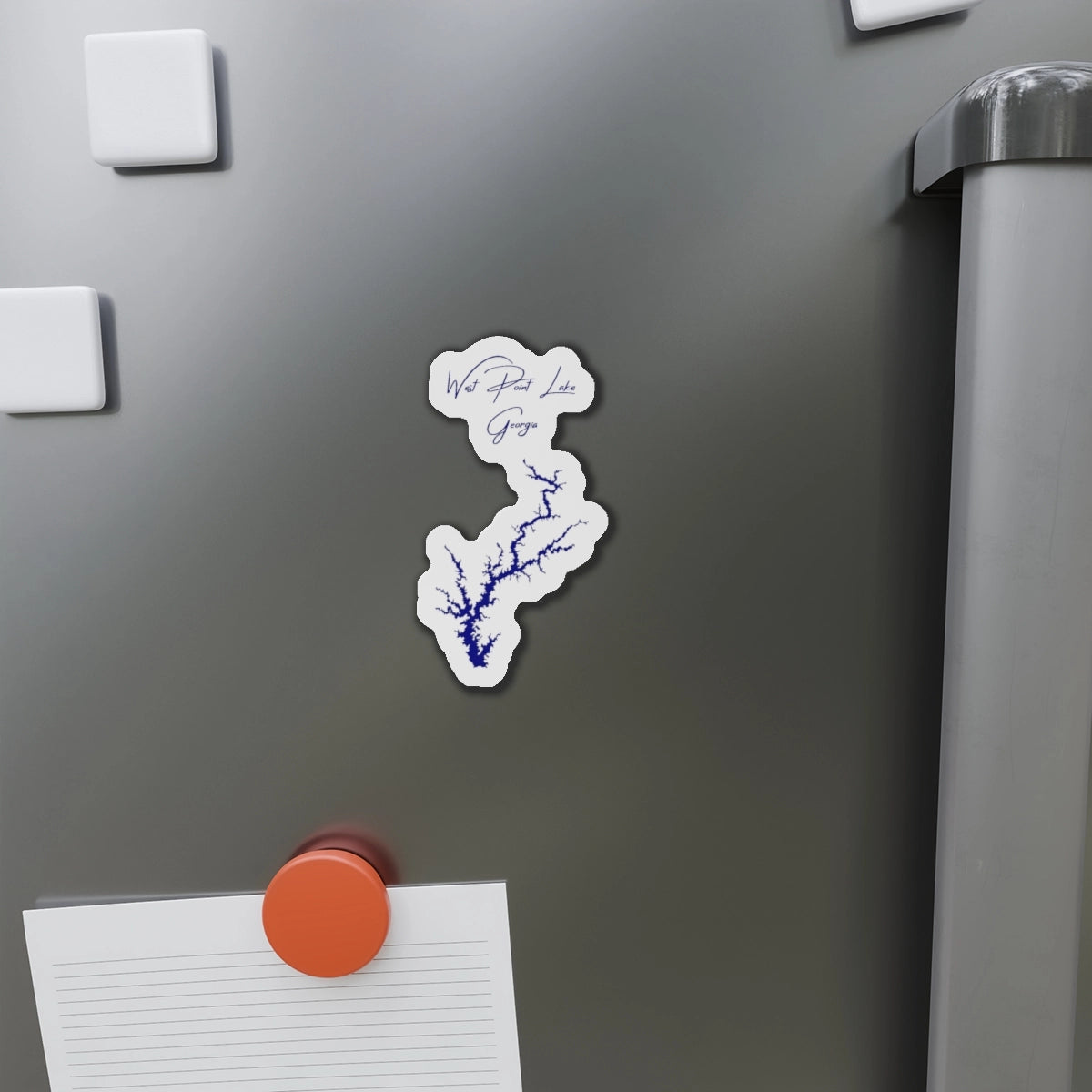 Georgia  West  Point  Lake  Die  Cut  Magnet  front  position  view  from  context-1  4  x  4.webp